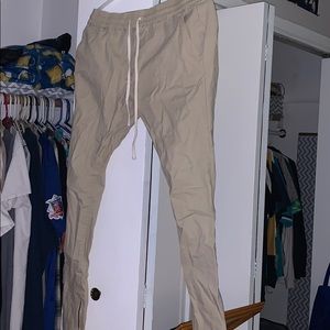 Pac Sun Mens M Khaki Skinnies